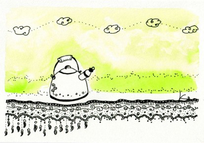 За кухонным столом рождается простая истина: как место силы становится местом творчества