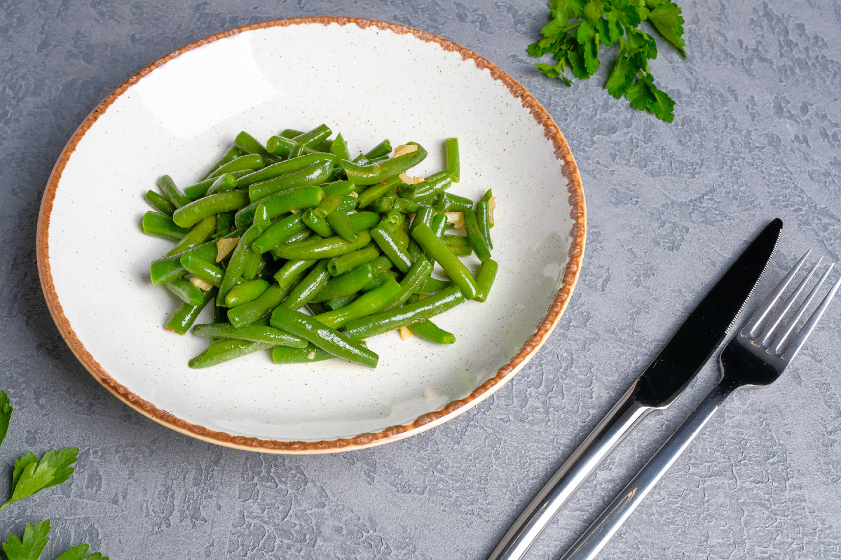 Как приготовить стручковую фасоль с восточным характером