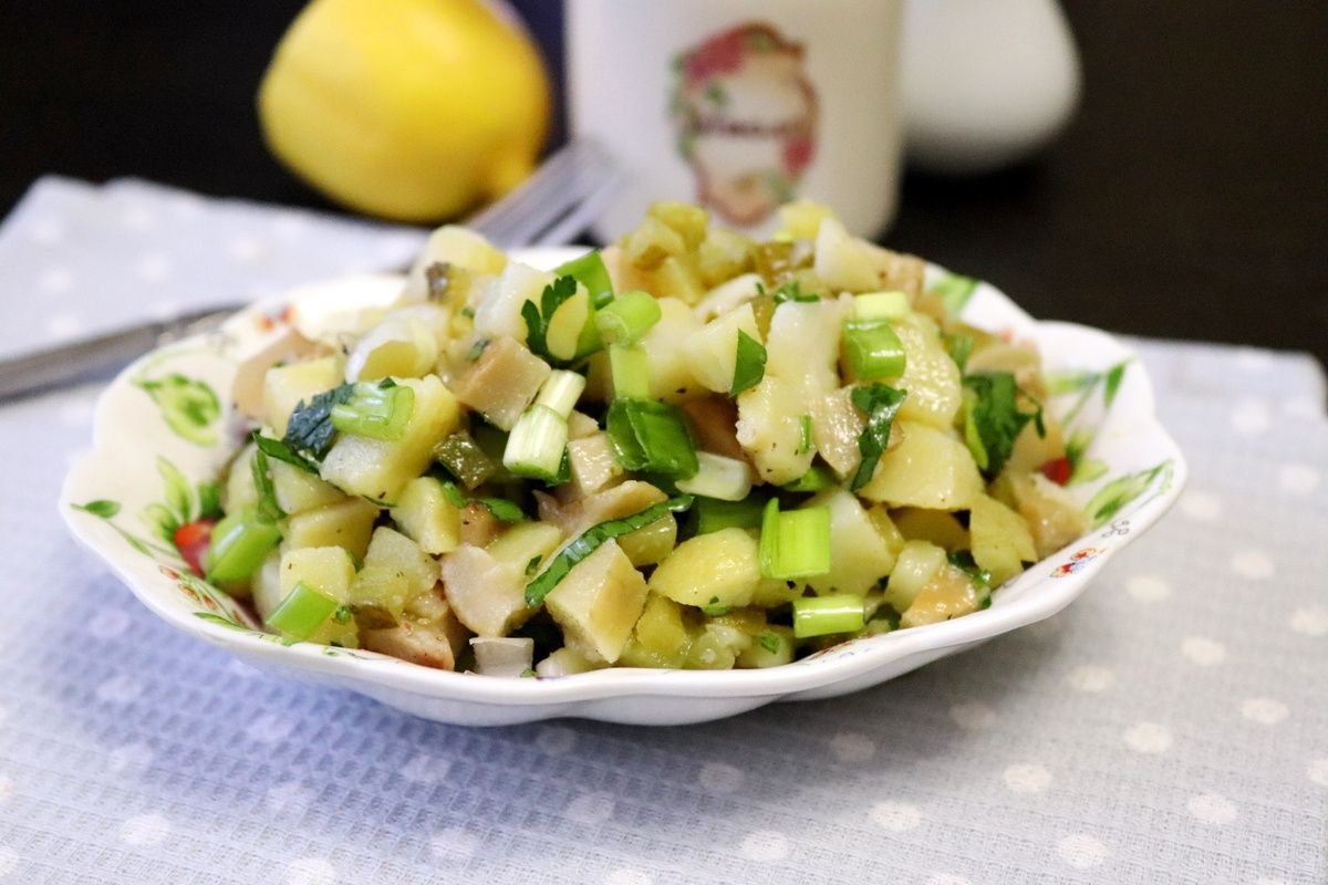 Вкусное наследие: картофельный салат по-деревенски