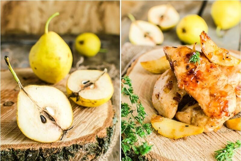 Куриное филе с грушевым акцентом: изысканно и вкусно