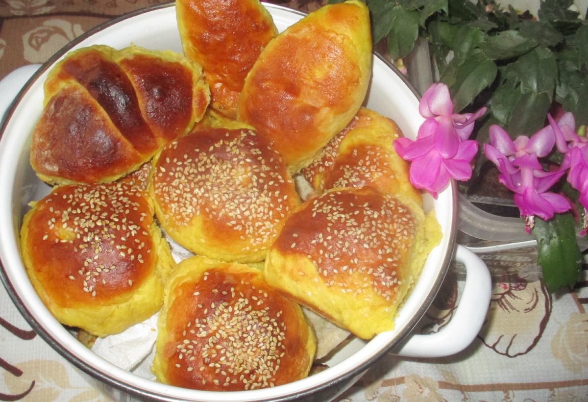 Вкусные тыквенные булочки, пирожки и рогалики на любой случай