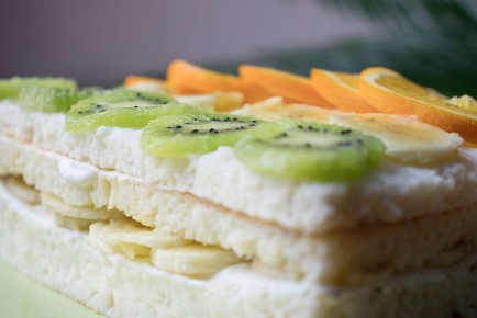 Нежный торт с киви и бананом: простой рецепт, который удивит вас