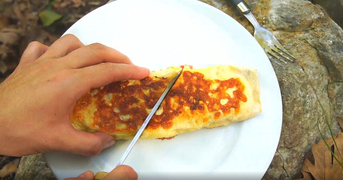 Шаурма из омлета: простой завтрак, который удивит каждого