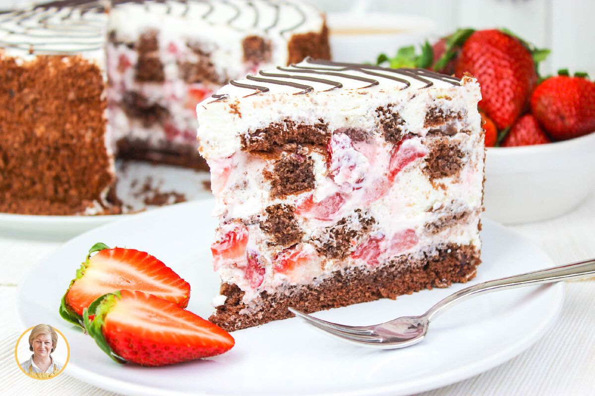 Летний торт Панча с клубникой: воздушная сказка для гурманов