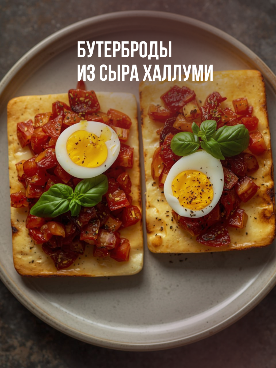 Халлуми в новом обличье: быстрые и яркие бутерброды для любого случая