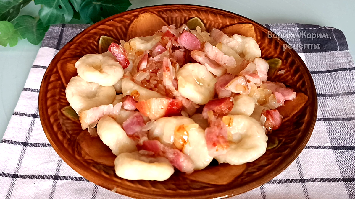 Ленивые вареники с картофелем: быстро, вкусно и сытно!