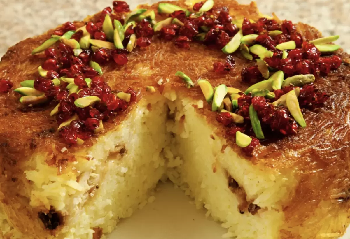Иранский тахчин: яркий вкус персидской кухни