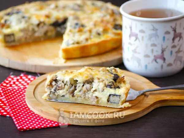 Киш с фаршем и грибами: вкусное решение для любого стола