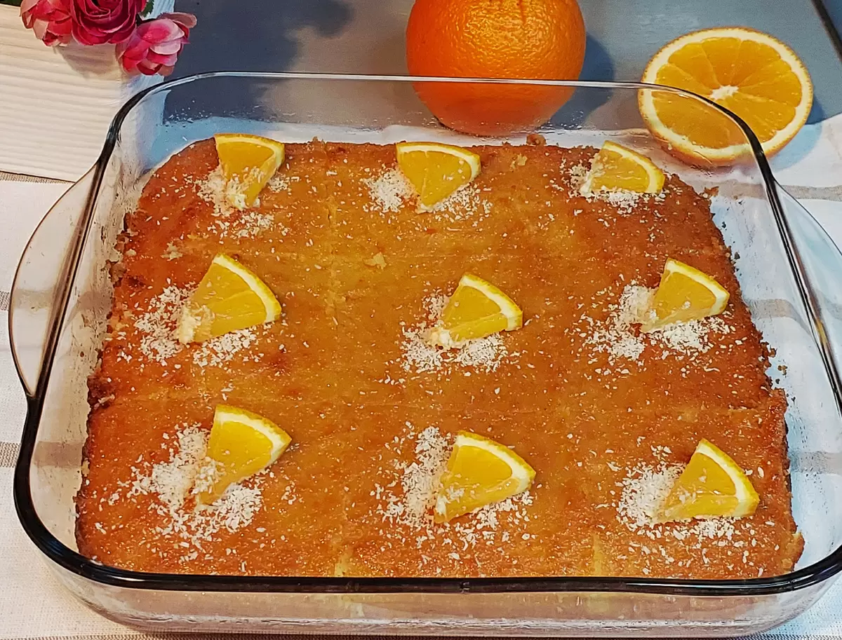 Что будет, если смешать манку и целый апельсин в блендере?