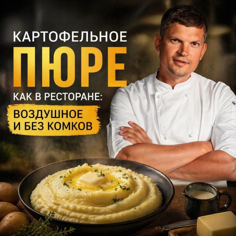 Идеальное картофельное пюре: секреты ресторанного стиля