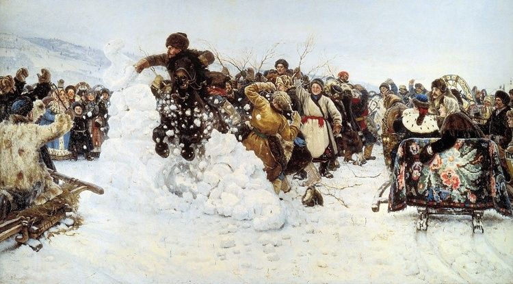 Масленица в произведениях русских художников: традиции и семейные ценности