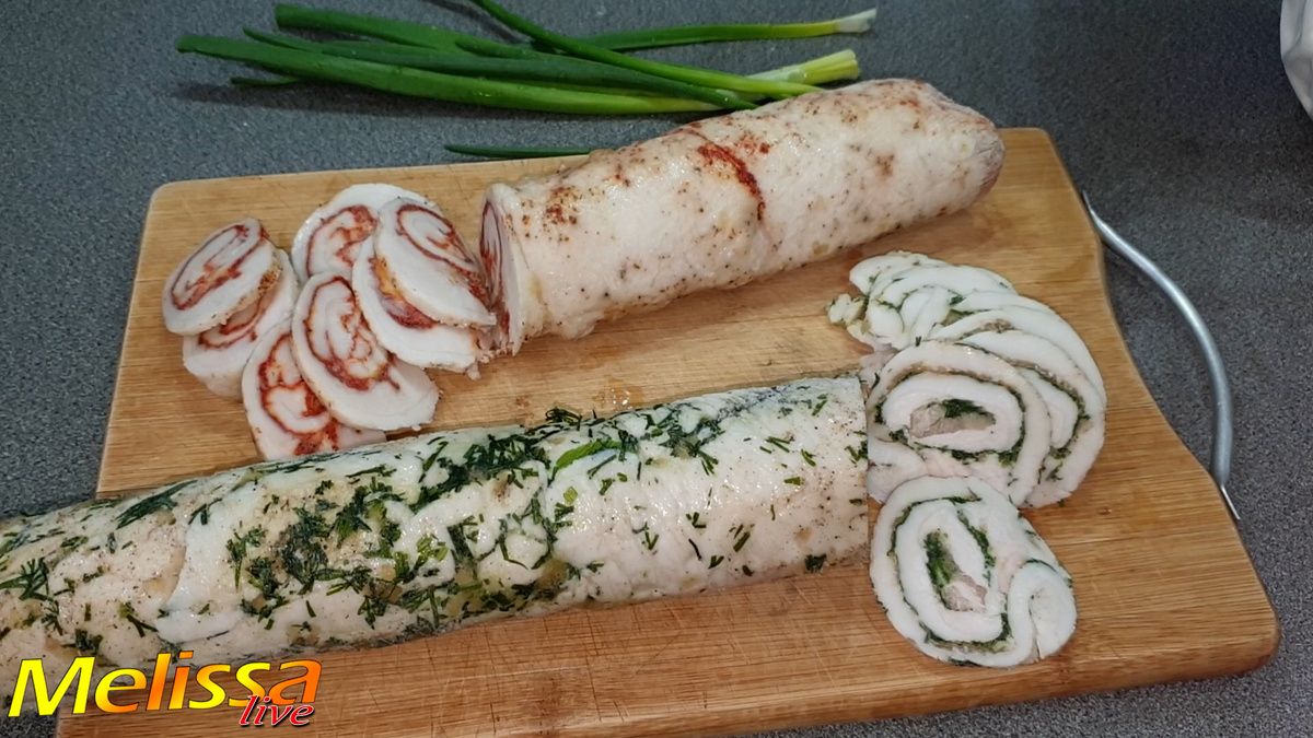 Идеальная закуска: рулеты из нежного сала с уникальным вкусом